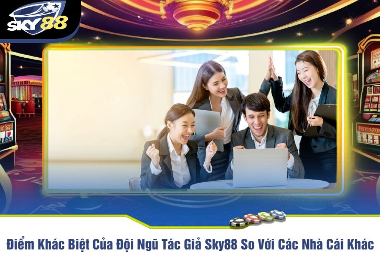 Điểm Khác Biệt Của Đội Ngũ Tác Giả Sky88 So Với Các Nhà Cái Khác