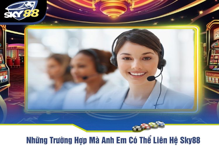 Những Trường Hợp Mà Anh Em Có Thể Liên Hệ Sky88